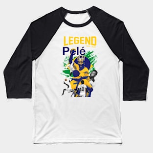 Pelé legend forever Goat Baseball T-Shirt